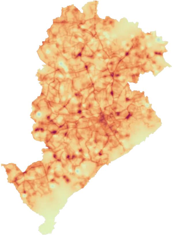 Mapa de ruído RK Híbrido - cenário dia útil diurno